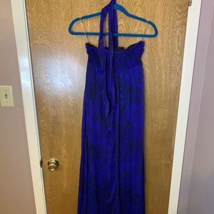 Fire Los Angeles Halter tie dress